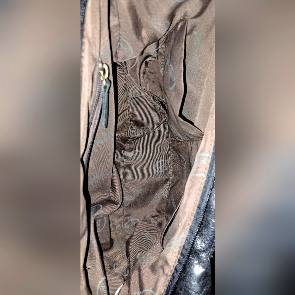 Ameri Leather Luxury Shoulder Bag. Becket Woven L… - image 6